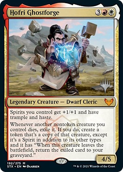 Hofri Ghostforge (Promo Pack) [Strixhaven: School of Mages Promos] | Clutch Gaming