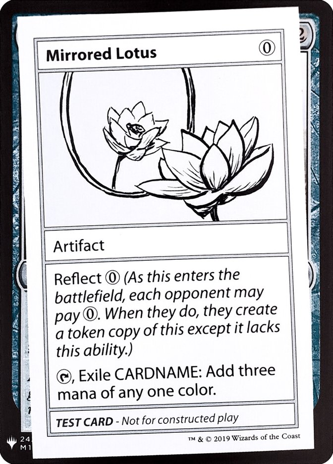 Mirrored Lotus [Mystery Booster Playtest Cards] | Clutch Gaming