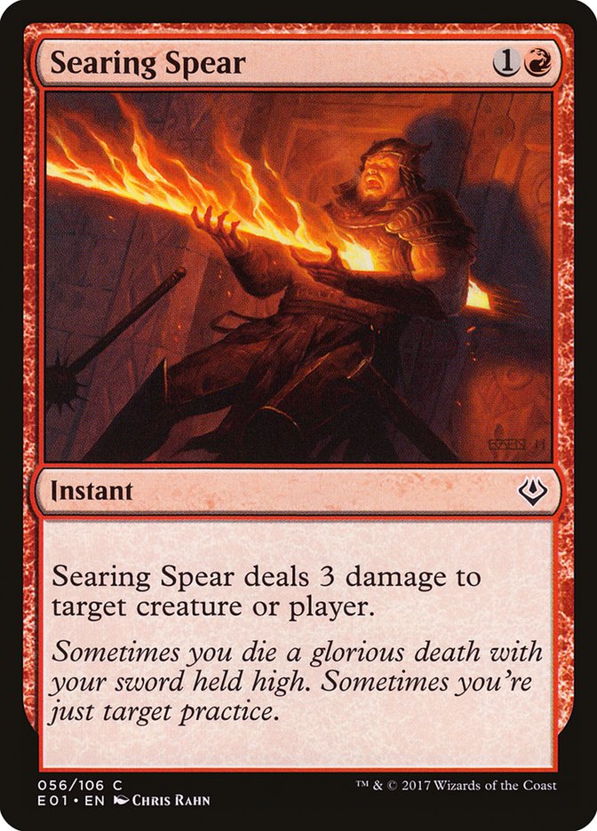 Searing Spear [Archenemy: Nicol Bolas] | Clutch Gaming