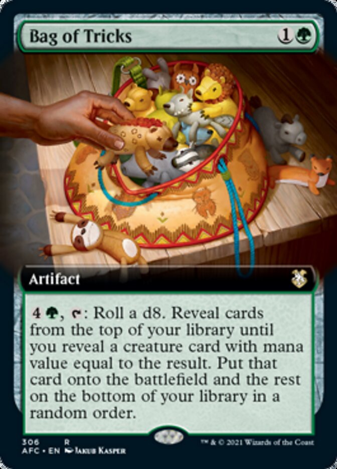 Bag of Tricks (Extended Art) [Dungeons & Dragons: Adventures in the Forgotten Realms Commander] | Clutch Gaming