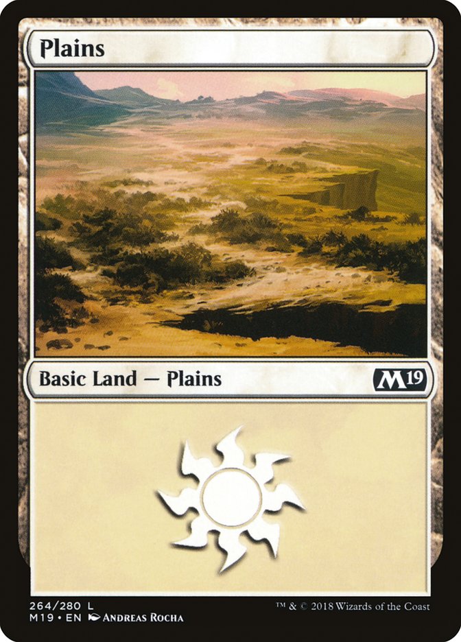 Plains (264) [Core Set 2019] | Clutch Gaming