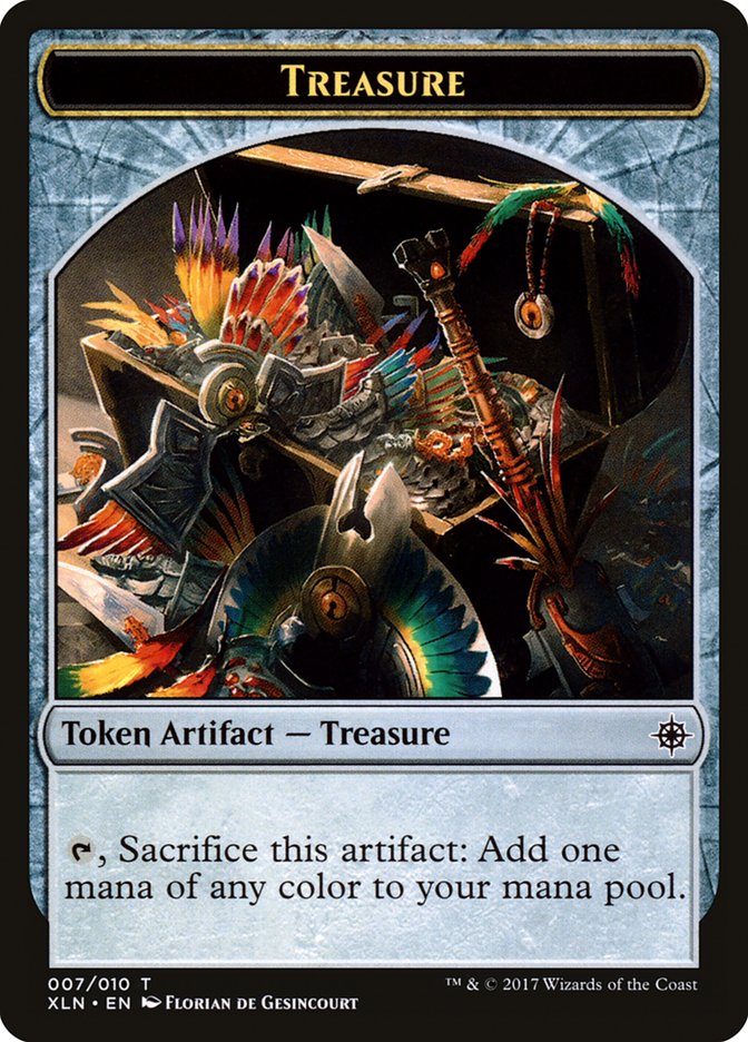 Treasure Token (007/010) [Ixalan Tokens] | Clutch Gaming