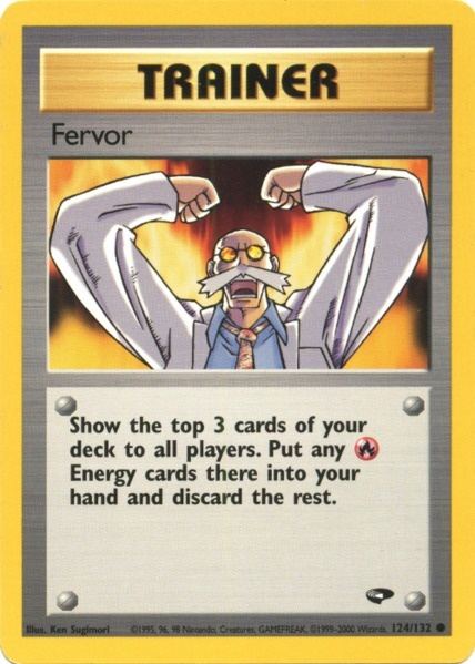 Fervor (124/132) [Gym Challenge Unlimited] | Clutch Gaming