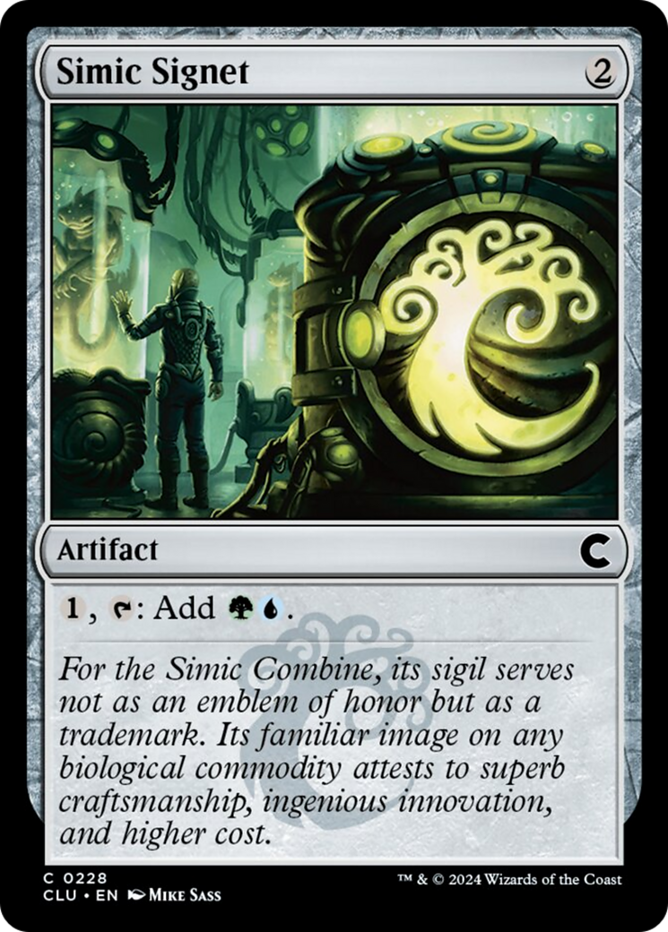 Simic Signet [Ravnica: Clue Edition] | Clutch Gaming