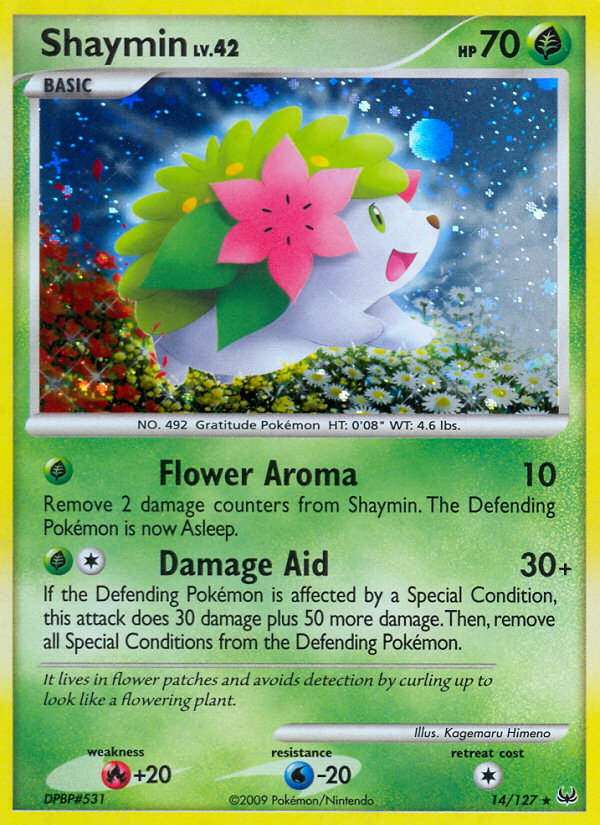 Shaymin (14/127) [Platinum: Base Set] | Clutch Gaming