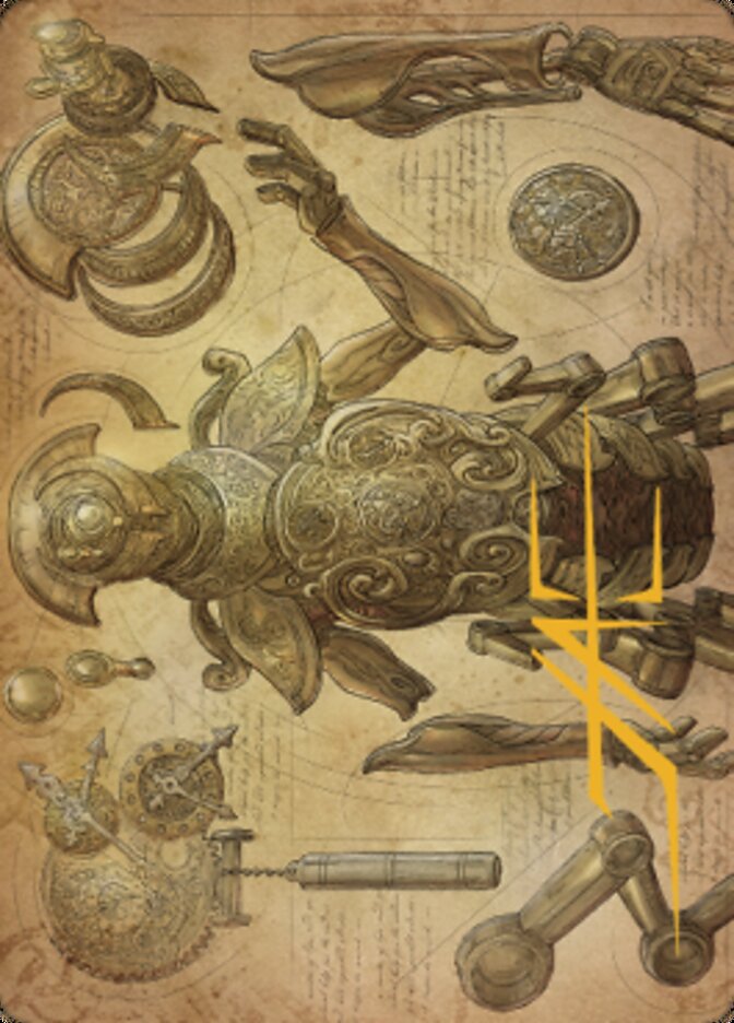 Foundry Inspector Art Card (Gold-Stamped Signature) [The Brothers' War Art Series] | Clutch Gaming