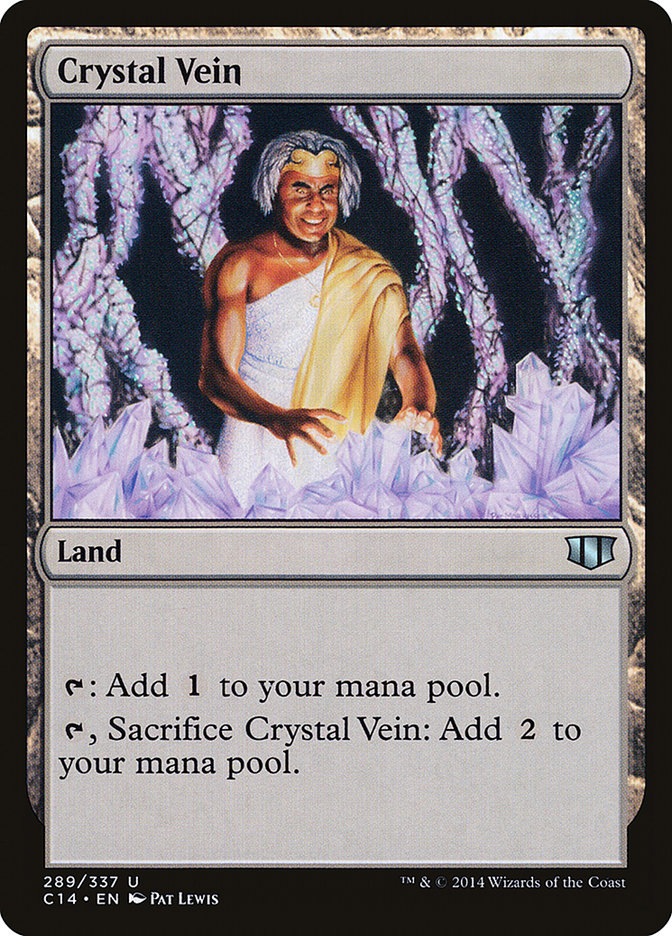 Crystal Vein [Commander 2014] | Clutch Gaming