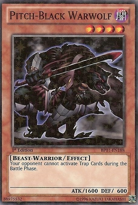 Pitch-Black Warwolf [BP01-EN188] Starfoil Rare | Clutch Gaming