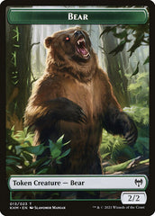 Treasure // Bear Double-Sided Token [Kaldheim Tokens] | Clutch Gaming