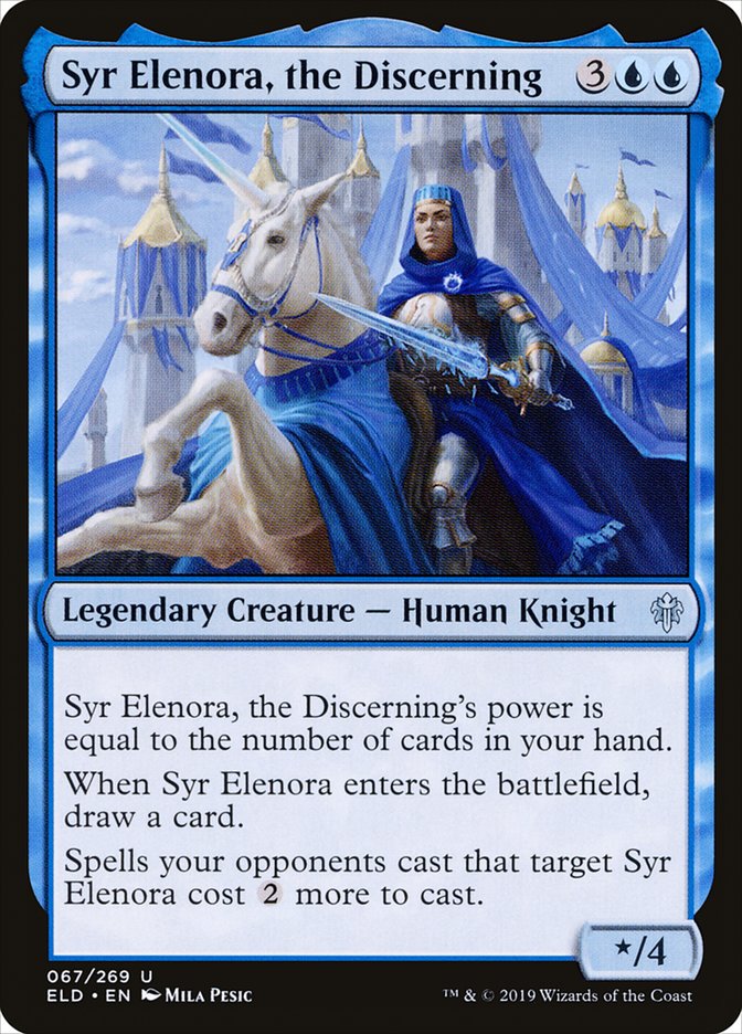 Syr Elenora, the Discerning [Throne of Eldraine] | Clutch Gaming