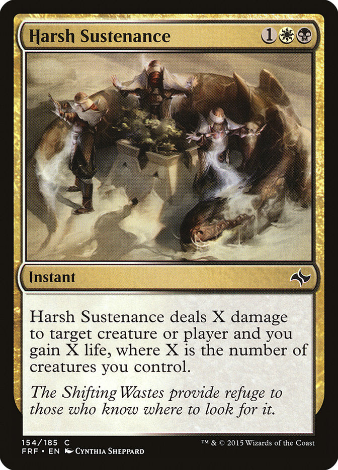 Harsh Sustenance [Fate Reforged] | Clutch Gaming