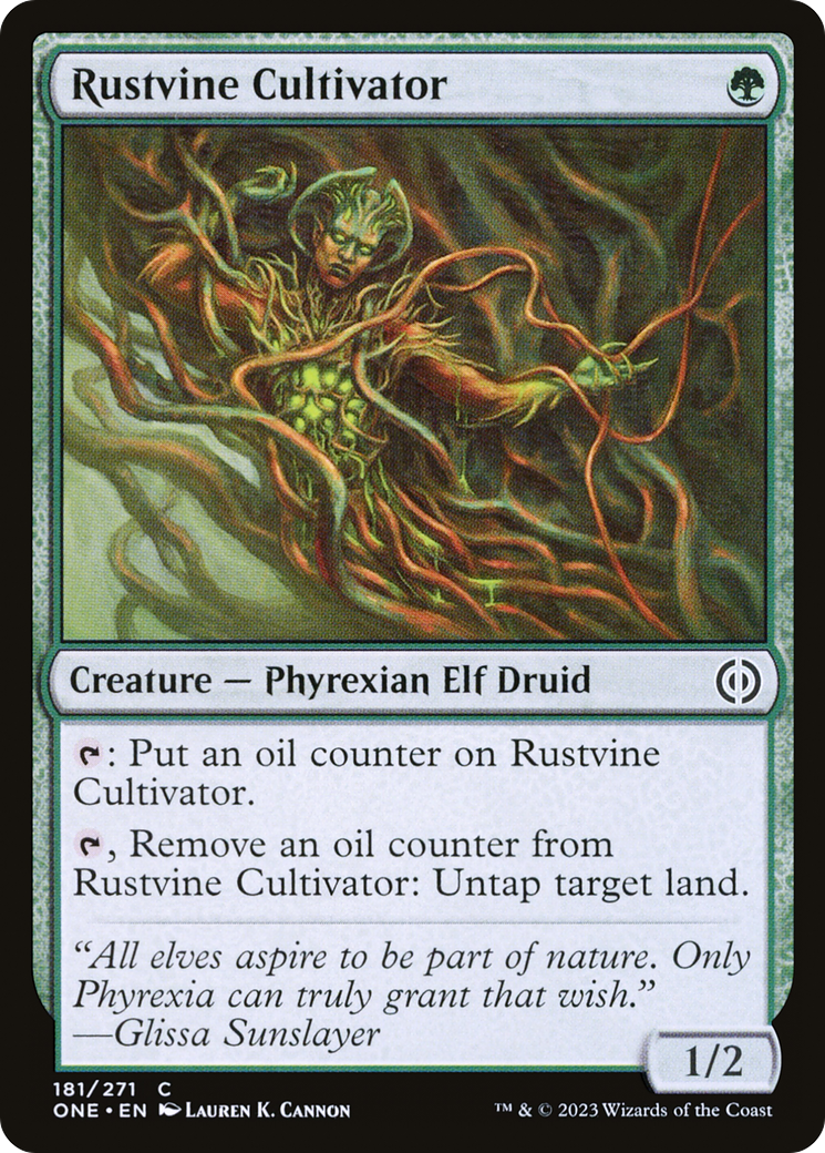 Rustvine Cultivator [Phyrexia: All Will Be One] | Clutch Gaming