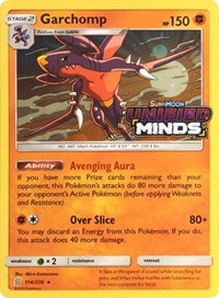 Garchomp (114/236) (Cosmos Holo) [Sun & Moon: Unified Minds] | Clutch Gaming