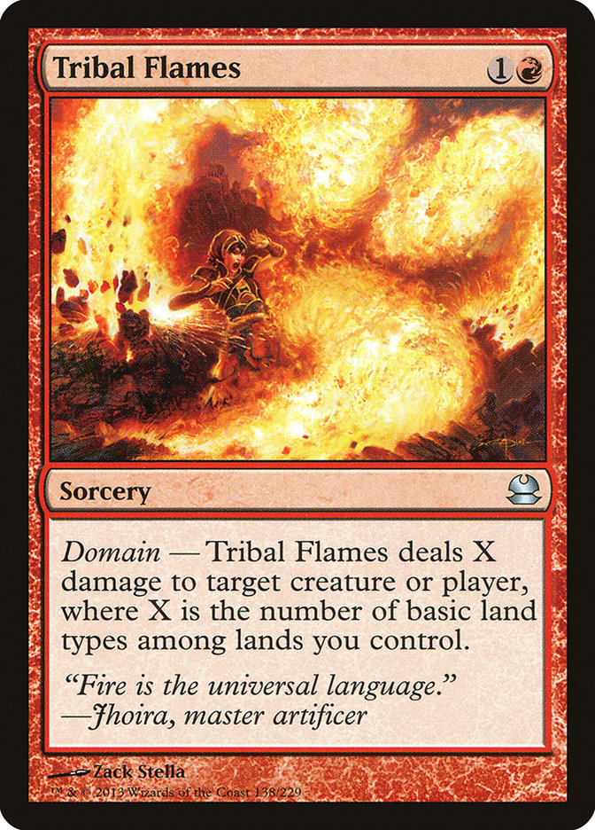 Tribal Flames [Modern Masters] | Clutch Gaming