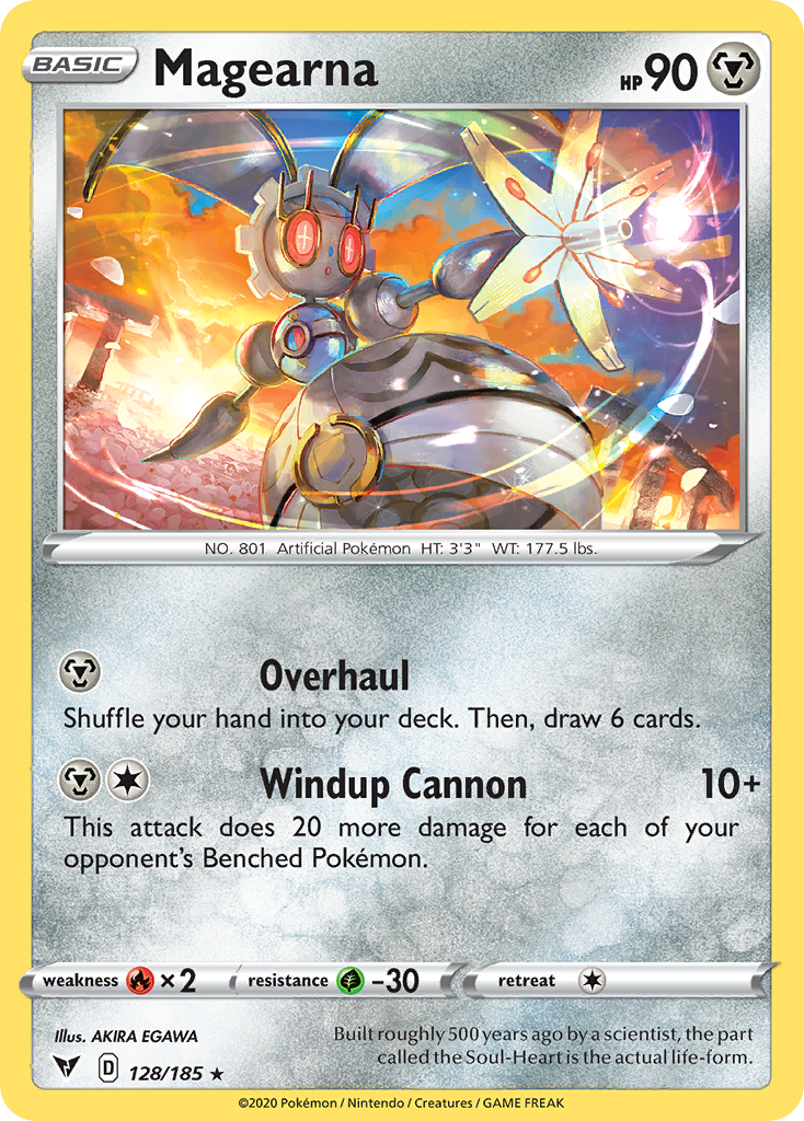 Magearna (128/185) (Theme Deck Exclusive) [Sword & Shield: Vivid Voltage] | Clutch Gaming