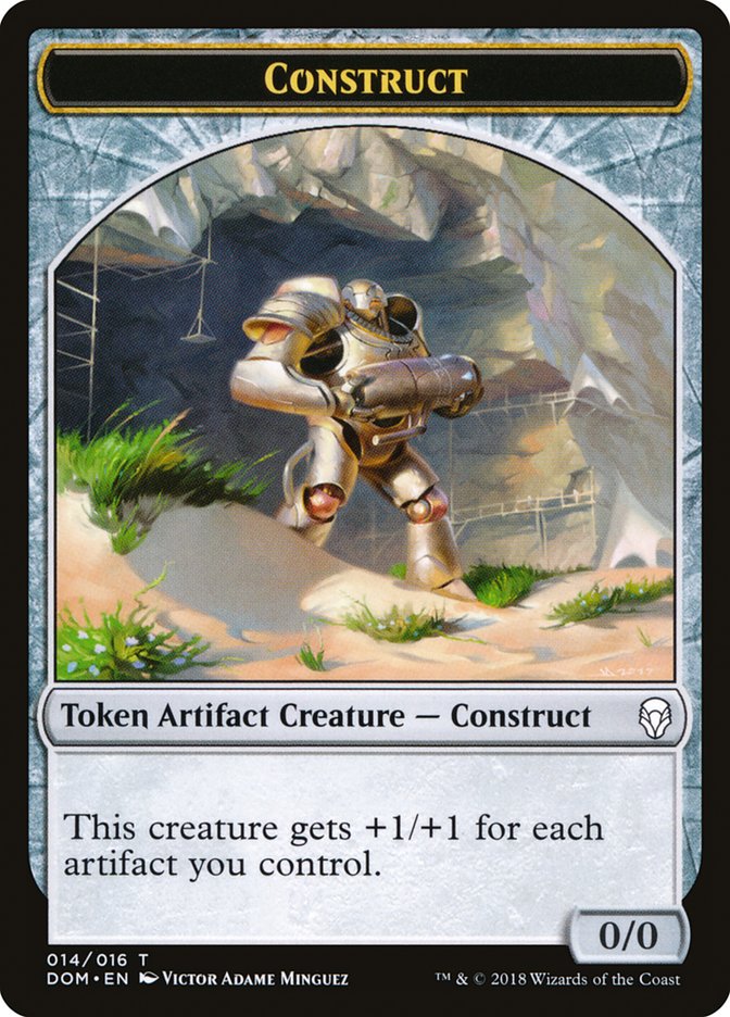 Construct Token [Dominaria Tokens] | Clutch Gaming