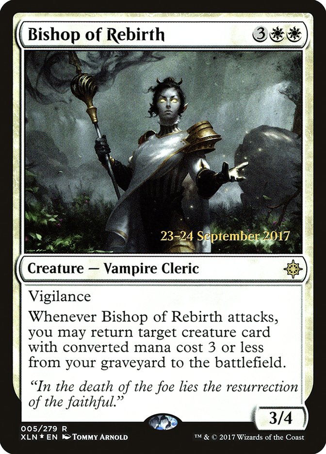 Bishop of Rebirth [Ixalan Prerelease Promos] | Clutch Gaming