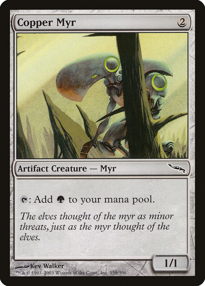 Copper Myr [Mirrodin] | Clutch Gaming