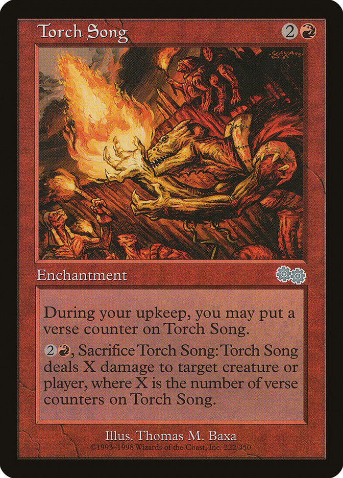 Torch Song [Urza's Saga] | Clutch Gaming