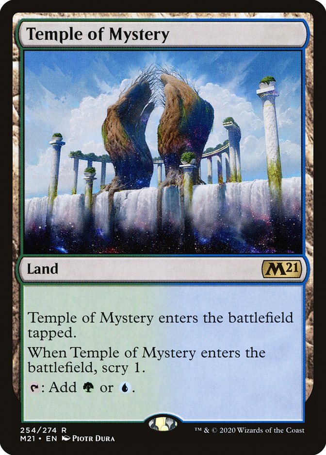 Temple of Mystery [Core Set 2021] | Clutch Gaming