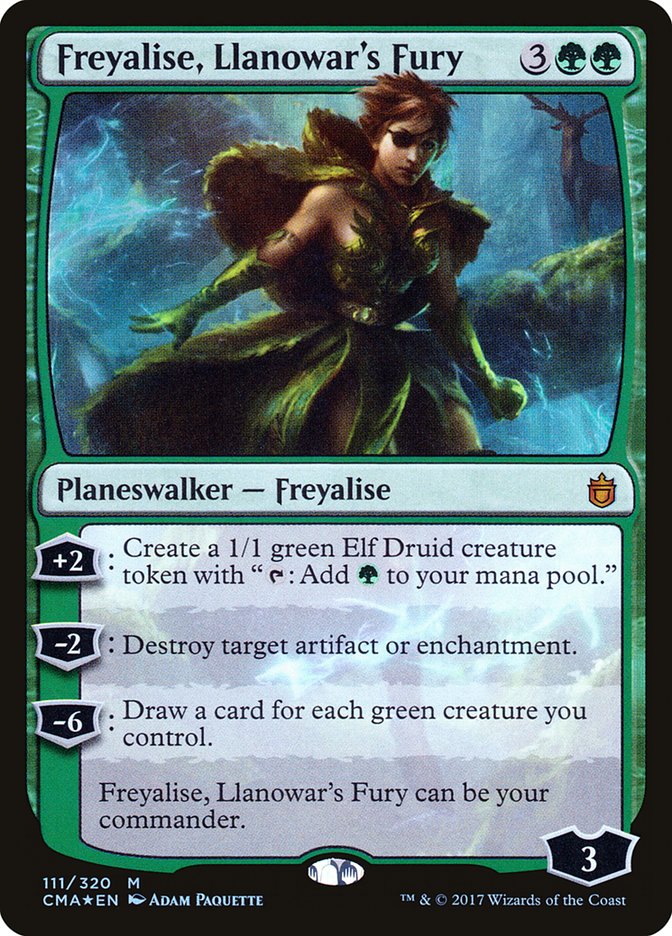 Freyalise, Llanowar's Fury [Commander Anthology] | Clutch Gaming