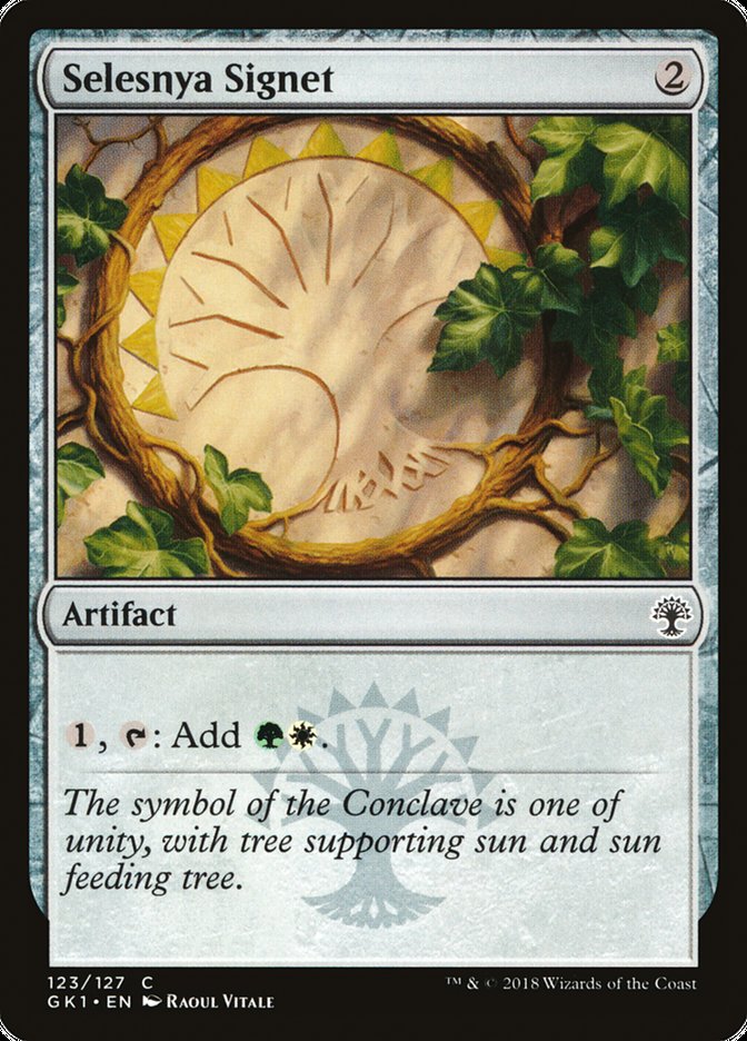 Selesnya Signet [Guilds of Ravnica Guild Kit] | Clutch Gaming