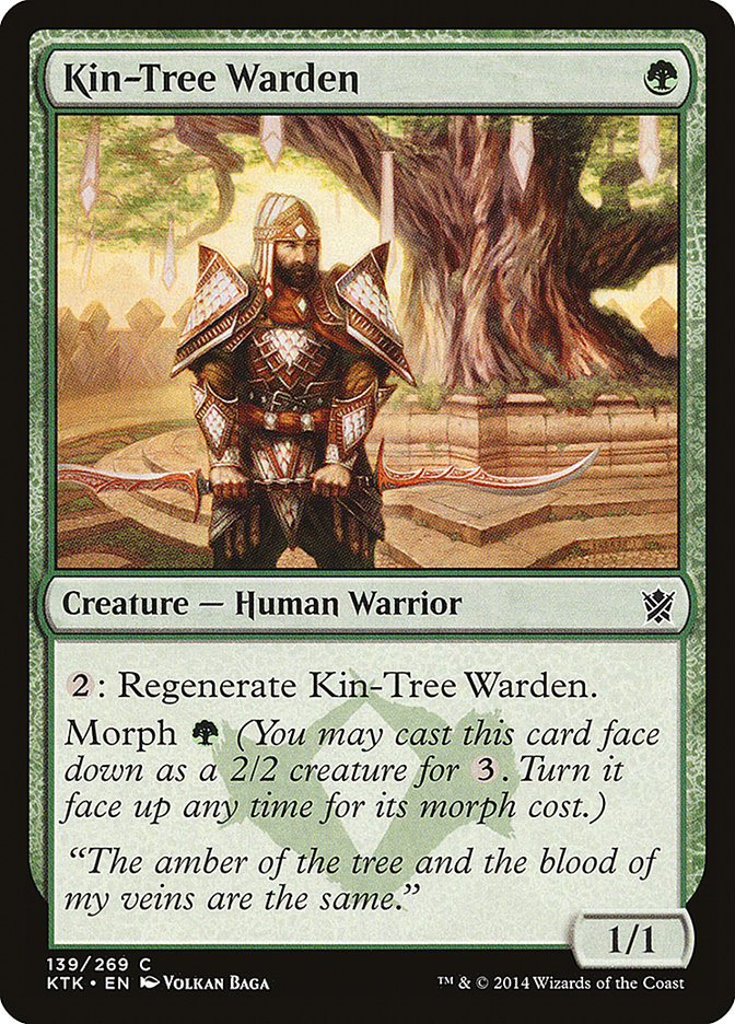 Kin-Tree Warden [Khans of Tarkir] | Clutch Gaming