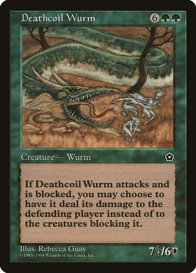 Deathcoil Wurm [Portal Second Age] | Clutch Gaming