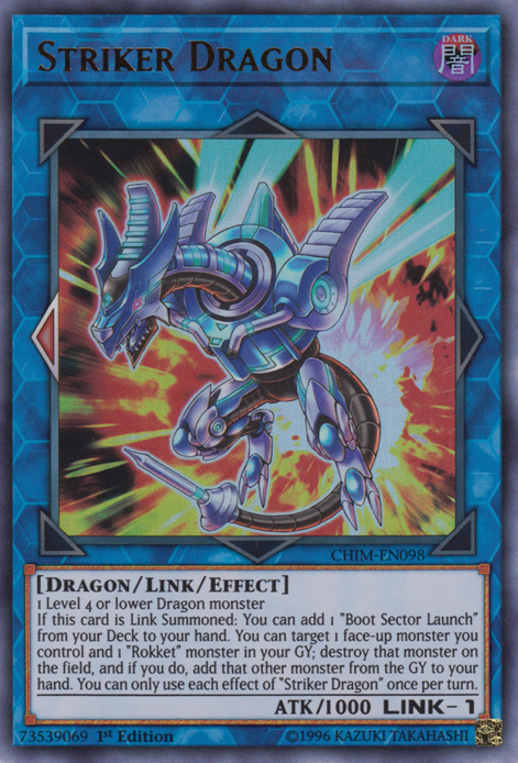 Striker Dragon [CHIM-EN098] Ultra Rare | Clutch Gaming