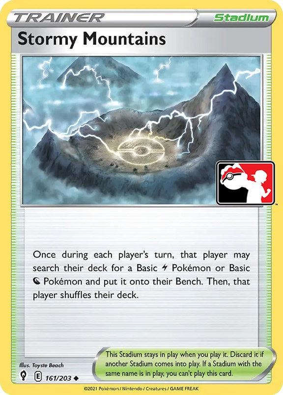 Stormy Mountains (161/203) [Prize Pack Series One] | Clutch Gaming