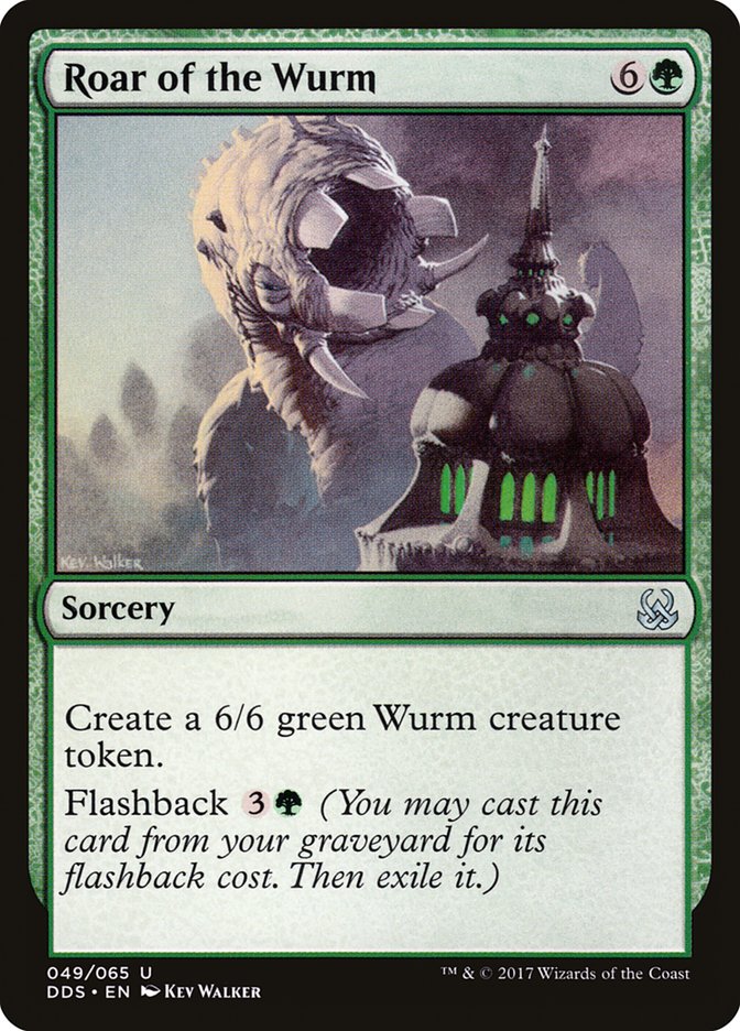 Roar of the Wurm [Duel Decks: Mind vs. Might] | Clutch Gaming