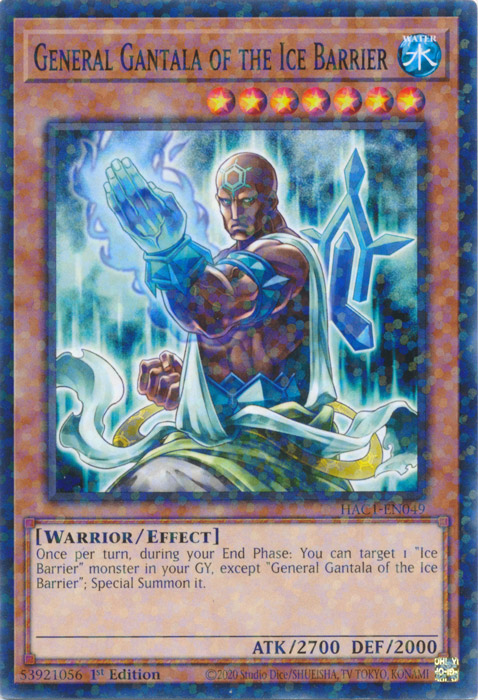 General Gantala of the Ice Barrier (Duel Terminal) [HAC1-EN049] Common | Clutch Gaming