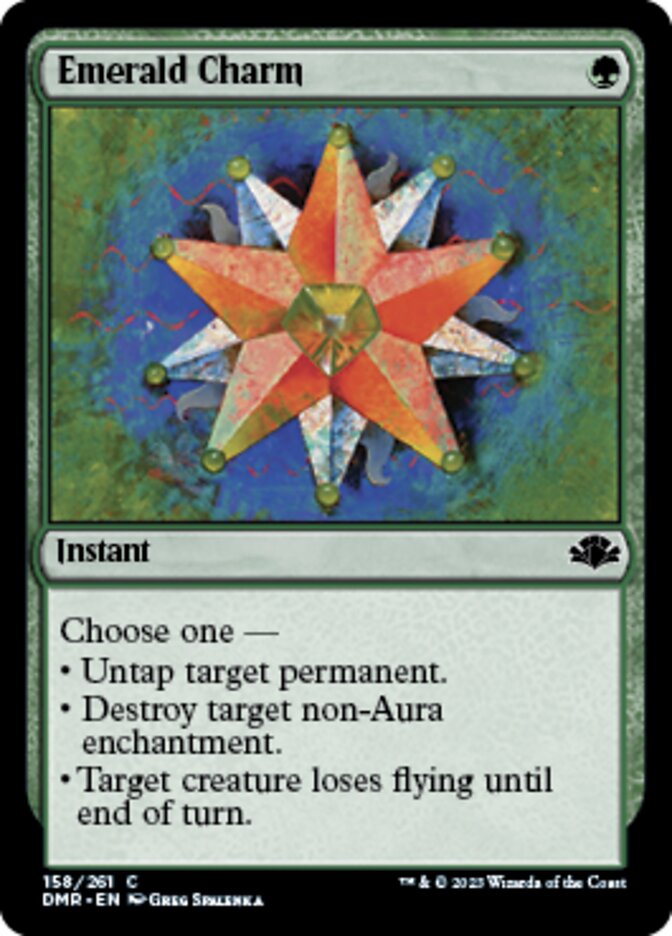 Emerald Charm [Dominaria Remastered] | Clutch Gaming