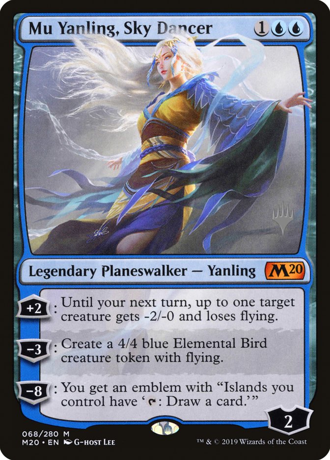 Mu Yanling, Sky Dancer (Promo Pack) [Core Set 2020 Promos] | Clutch Gaming