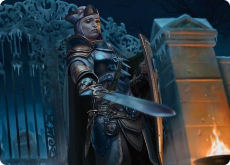 Cemetery Protector Art Card [Innistrad: Crimson Vow Art Series] | Clutch Gaming