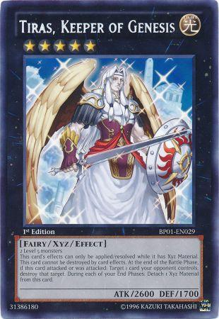 Tiras, Keeper of Genesis [BP01-EN029] Rare | Clutch Gaming