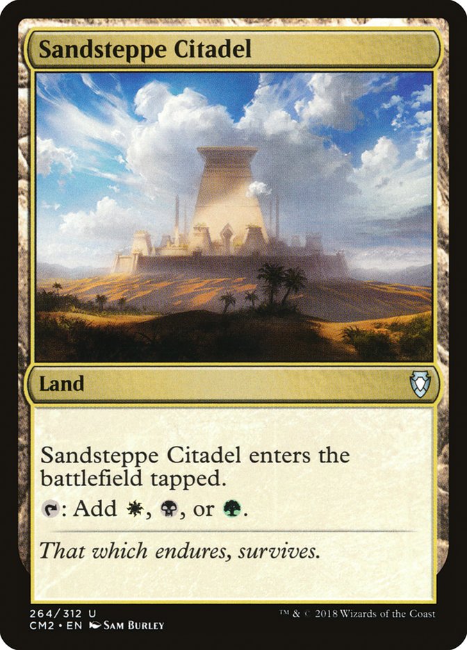 Sandsteppe Citadel [Commander Anthology Volume II] | Clutch Gaming