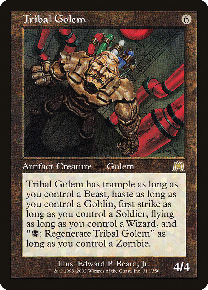 Tribal Golem [Onslaught] | Clutch Gaming