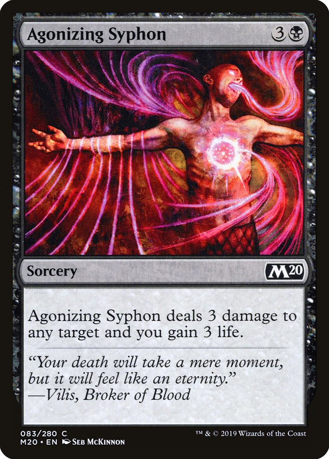 Agonizing Syphon [Core Set 2020] | Clutch Gaming