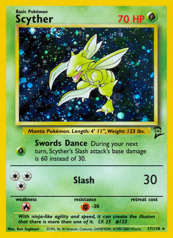 Scyther (17/130) [Base Set 2] | Clutch Gaming