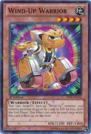 Wind-Up Warrior [BP01-EN170] Starfoil Rare | Clutch Gaming