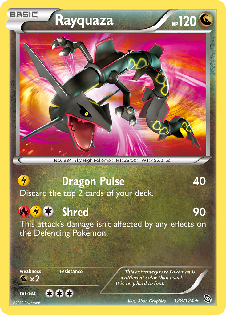 Rayquaza (128/124) [Black & White: Dragons Exalted] | Clutch Gaming