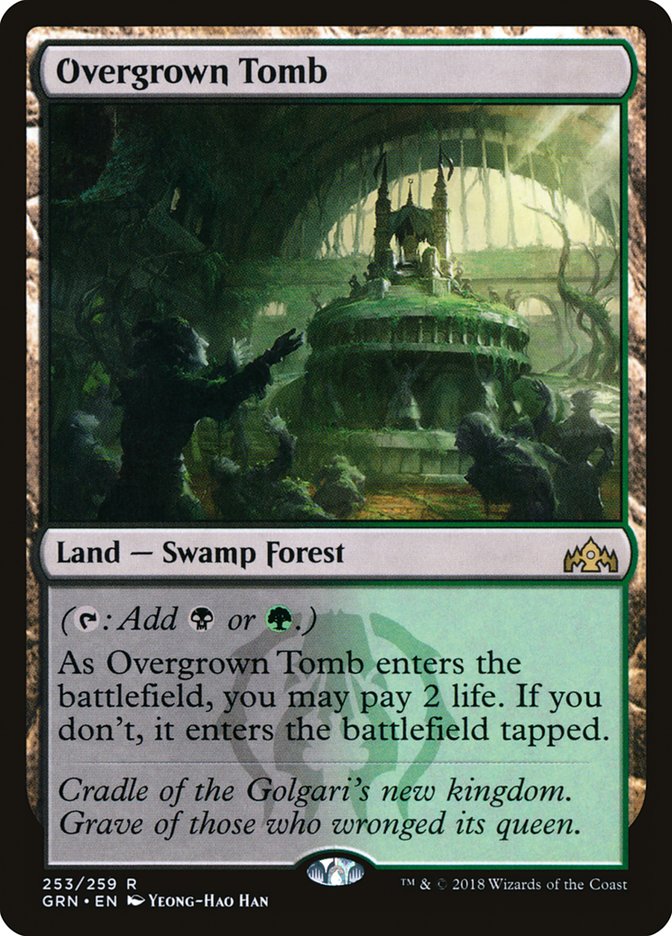 Overgrown Tomb [Guilds of Ravnica] | Clutch Gaming