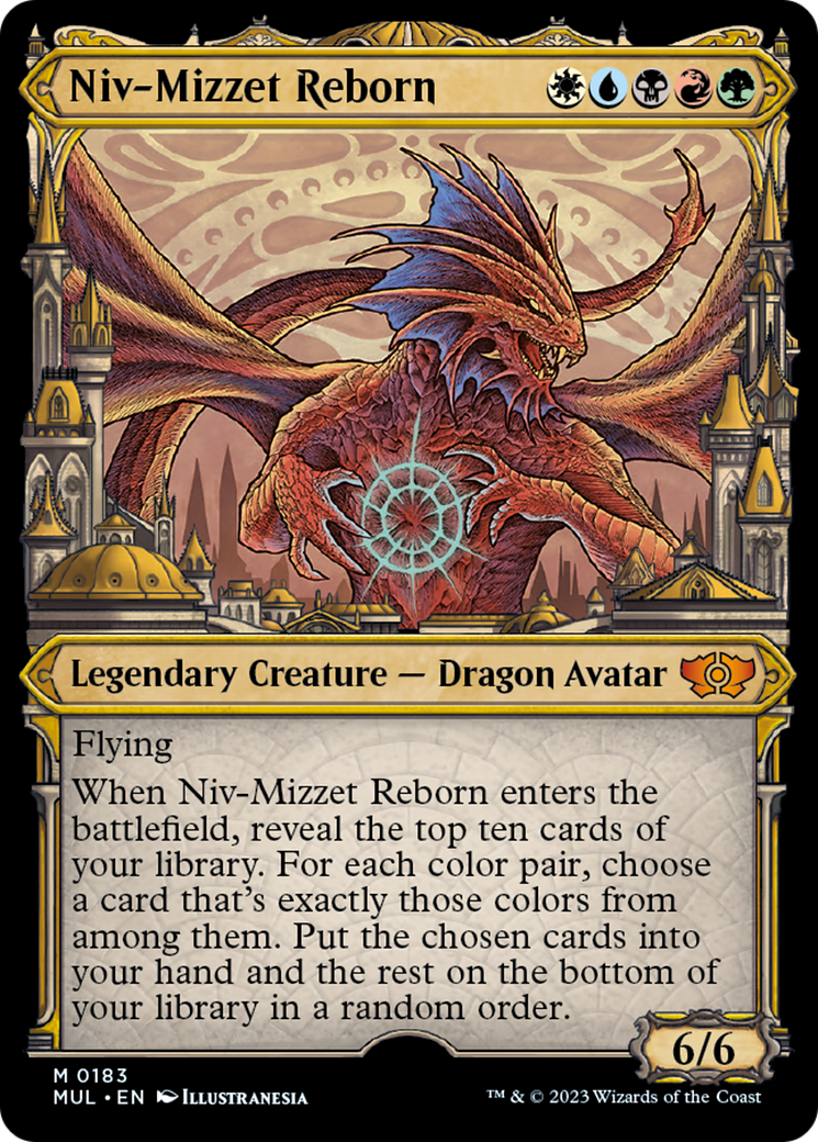 Niv-Mizzet Reborn (Halo Foil) [Multiverse Legends] | Clutch Gaming