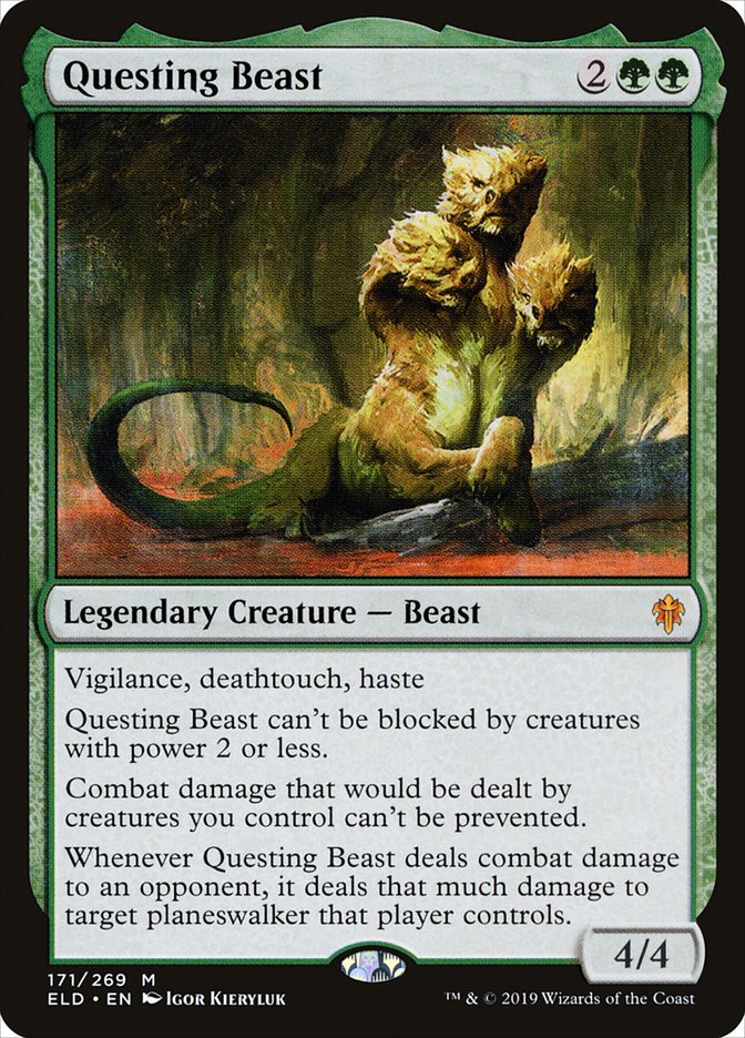 Questing Beast [Throne of Eldraine] | Clutch Gaming