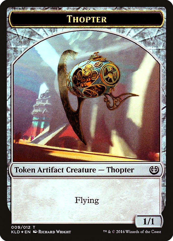 Thopter // Servo Double-Sided Token [League Tokens 2016] | Clutch Gaming