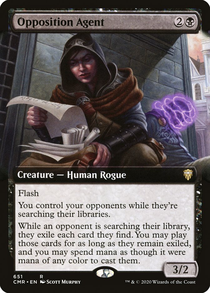 Opposition Agent (Extended Art) [Commander Legends] | Clutch Gaming