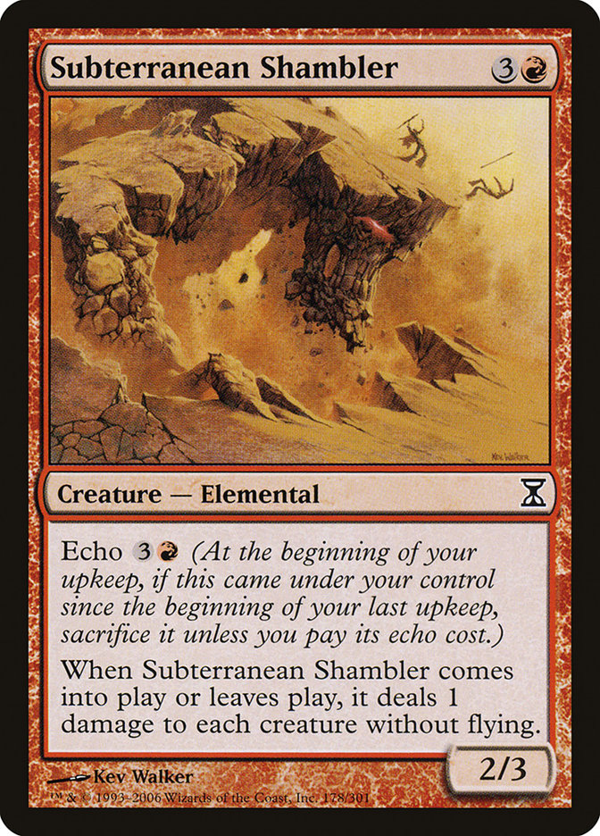 Subterranean Shambler [Time Spiral] | Clutch Gaming