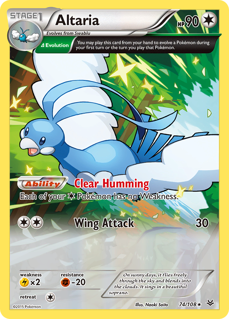 Altaria (74/108) [XY: Roaring Skies] | Clutch Gaming