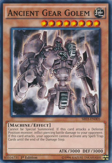 Ancient Gear Golem [SR03-EN005] Common | Clutch Gaming